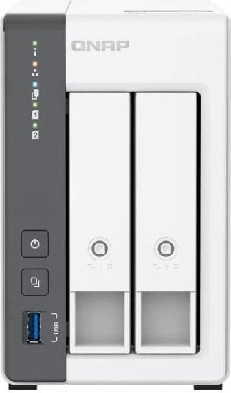 NAS Qnap TS-216G, 4GB RAM, 2.0 GHz, i bardhë