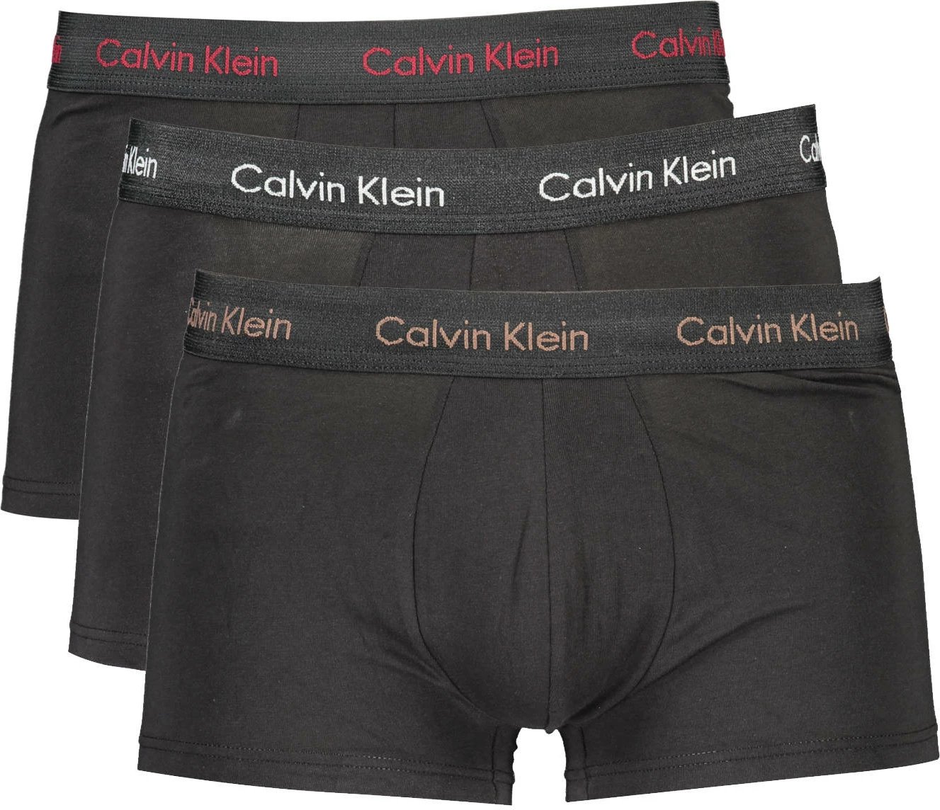 Të brendshme për meshkuj Calvin Klein, 3 palë, të zeza