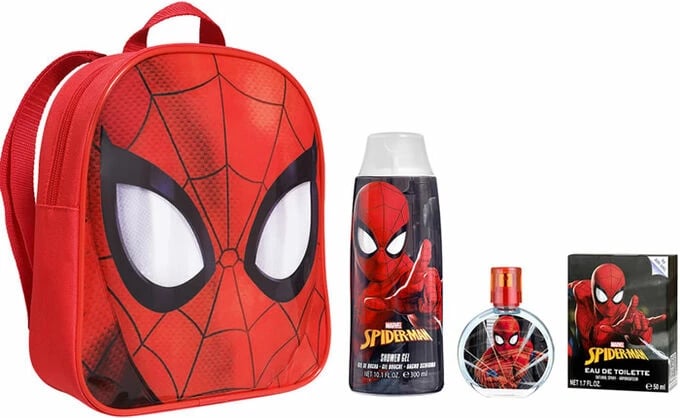 Set Kids World Spiderman Fragrances, 50ml EDT & Shower Gel 300ml