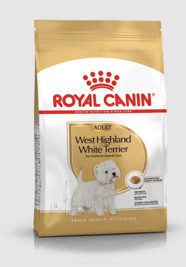 Ushqim i thatë për qen West Highland White Terrier Adult, 3 kg