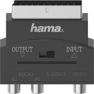 Adapter Video,S-VHS / RCA - Scart Hama 205268