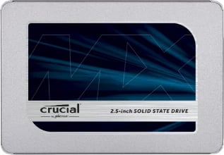 SSD Crucial MX500 500GB, Serial ATA III, Silver