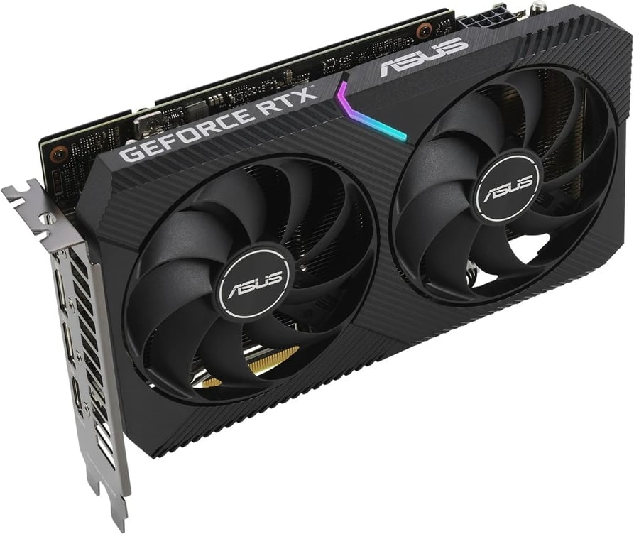 Kartë grafike Asus Dual NVidia GeForce RTX 3060, 12GB GDDR6