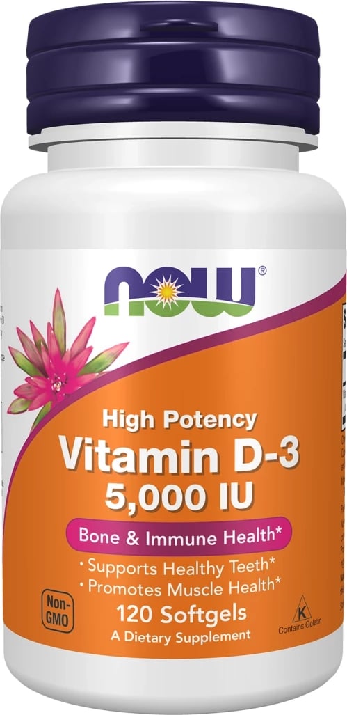 Vitamin D3 5000 IU 120 sgels