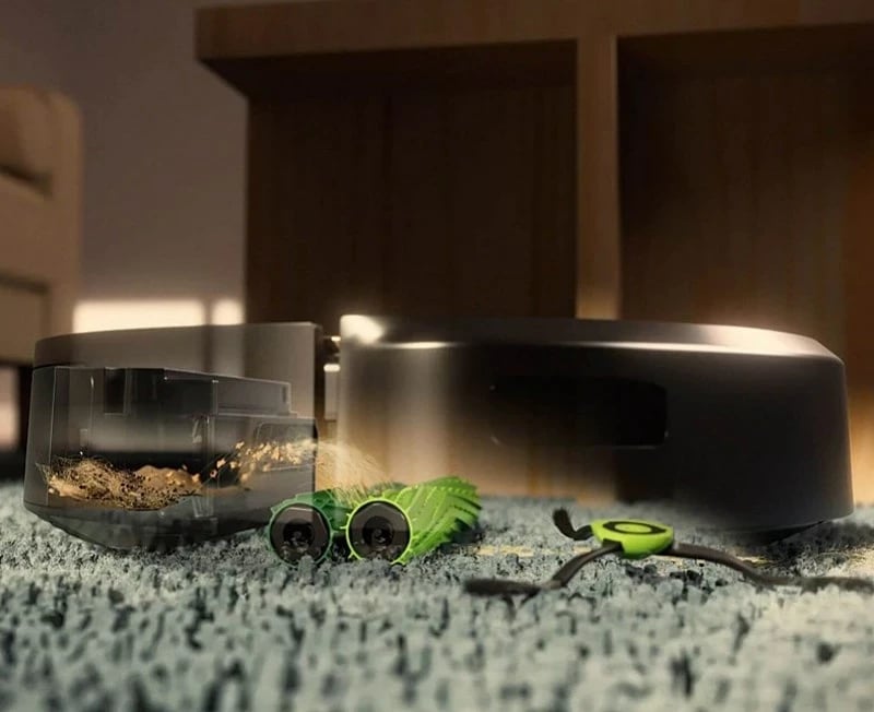 Fshesë robotike iRobot Roomba j9+, i zi