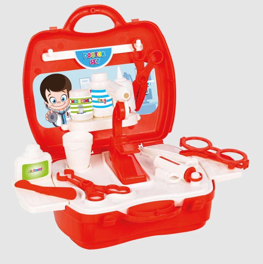 Set lodër për fëmijë Pilsan Doctor Kit with Carrying Case (25 pjesë)