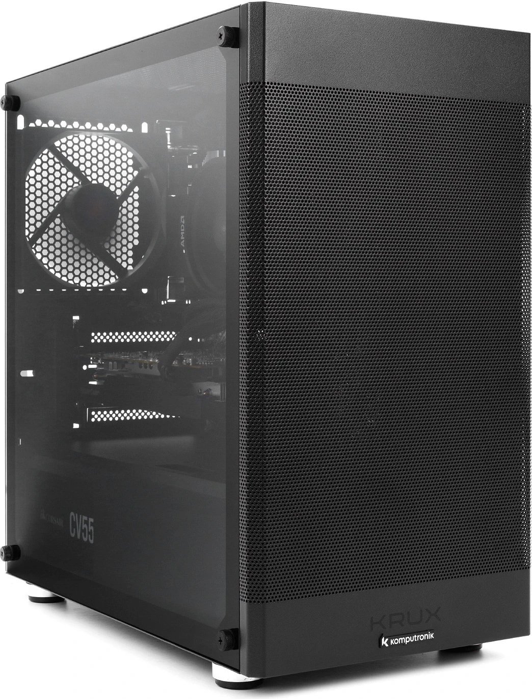 Kompjuter Komputronik Infinity R550, AMD Ryzen 5 5500, 32GB RAM, 1TB SSD, RX 6600 8GB, i zi