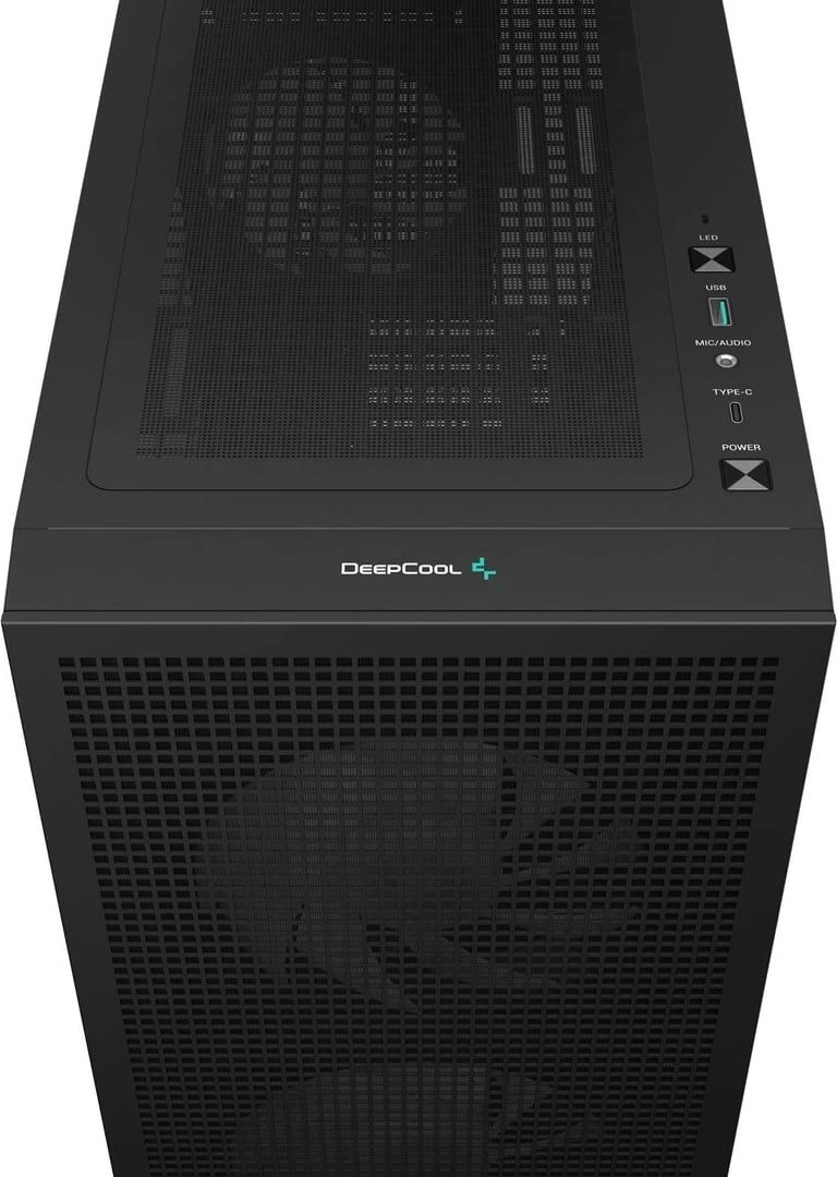 Kasë DEEPCOOL CH360, Black