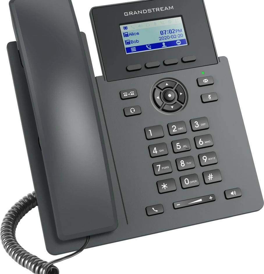 Telefon IP Grandstream GRP2601P, 2 linja, i zi