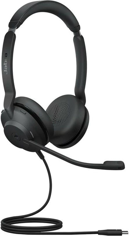 Kufje Jabra Evolve2 30 SE USB-C, MS Stereo, Wired, Office/Call center, 20 - 20000 Hz, 125 g, Headset, Black