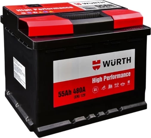 Bateri për makinë High-Performance 55Ah - 480A