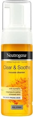 Shkumë pastruese për fytyrë Neutrogena Clear & Soothe, 150ml