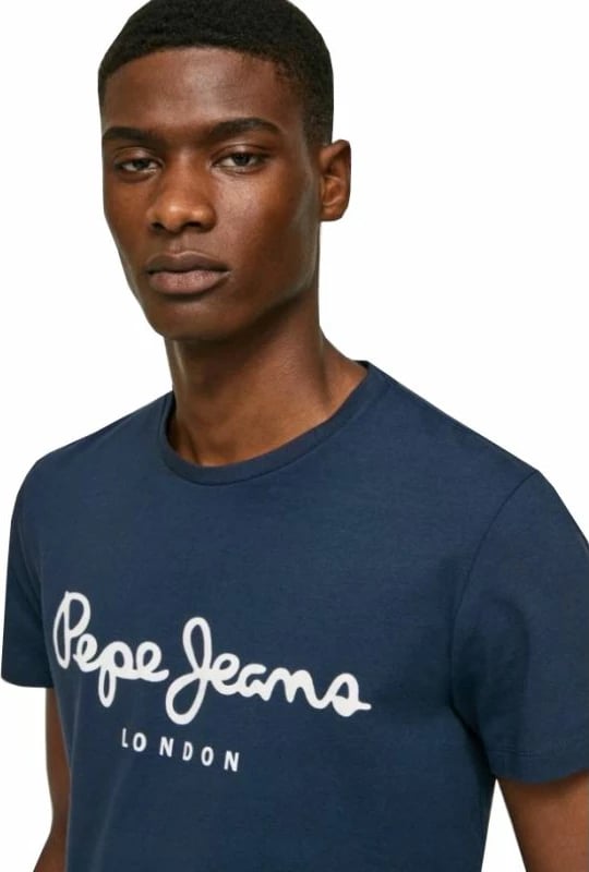 Maicë për meshkuj Pepe Jeans, Original Stretch, PM508210, blu e errët