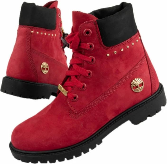 Këpucë për femra Timberland, të kuqe