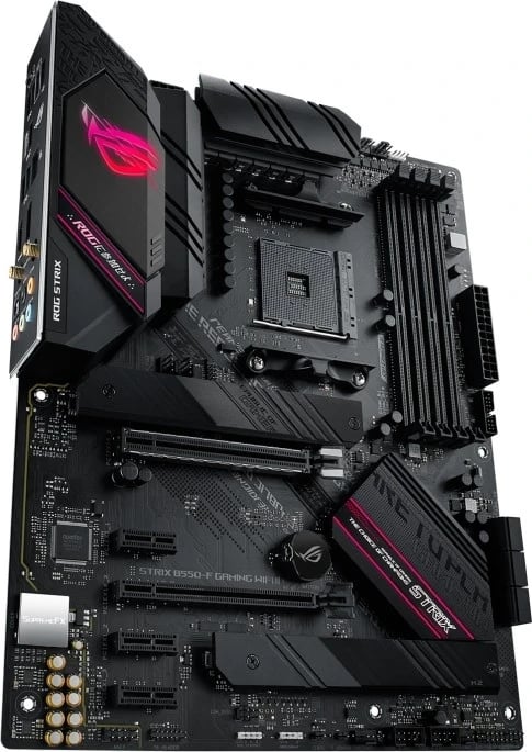 Pllakë amë ASUS Rog Strix B550-F Gaming, Wi-Fi II, AMD B550, i zi