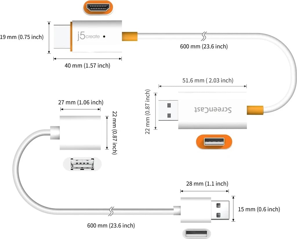 Adaptues Wireless për Ekranin J5 Create, Modeli JVAW56