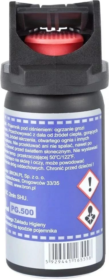 Spray piper GUARD PG.500, 50 ml, e zezë