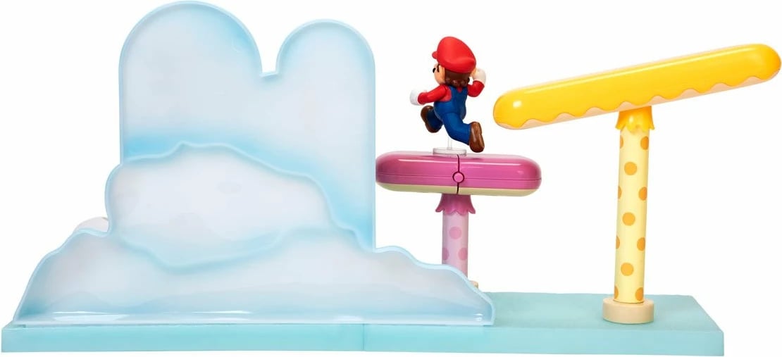 Super Mario - Cloud Playset and Mario Figure