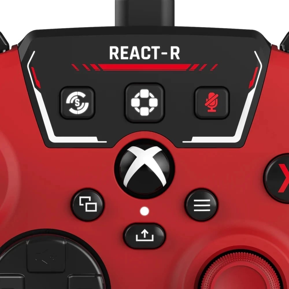 Kontroller Turtle Beach React-R për Xbox X/S, i kuq