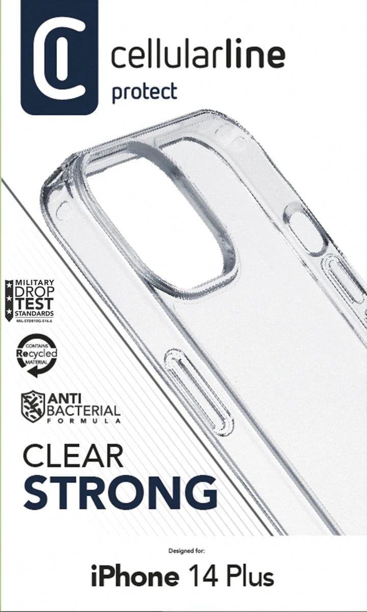 MBROJTESE CELLULARLINE CLEAR STRONG CLEARDUOIPH14MAXT | IPHONE 14 MAX