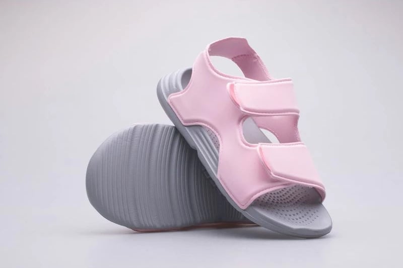 Sandale për fëmijë adidas, rozë