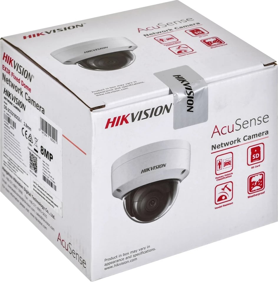 Kamerë sigurie Hikvision DS-2CD2183G2-I(2.8mm), IP, e brendshme dhe e jashtme, 840 x 2160 px