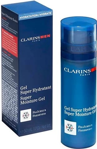 Xhel Hidratues Clarins Men's Super Moisture Gel, 50ml