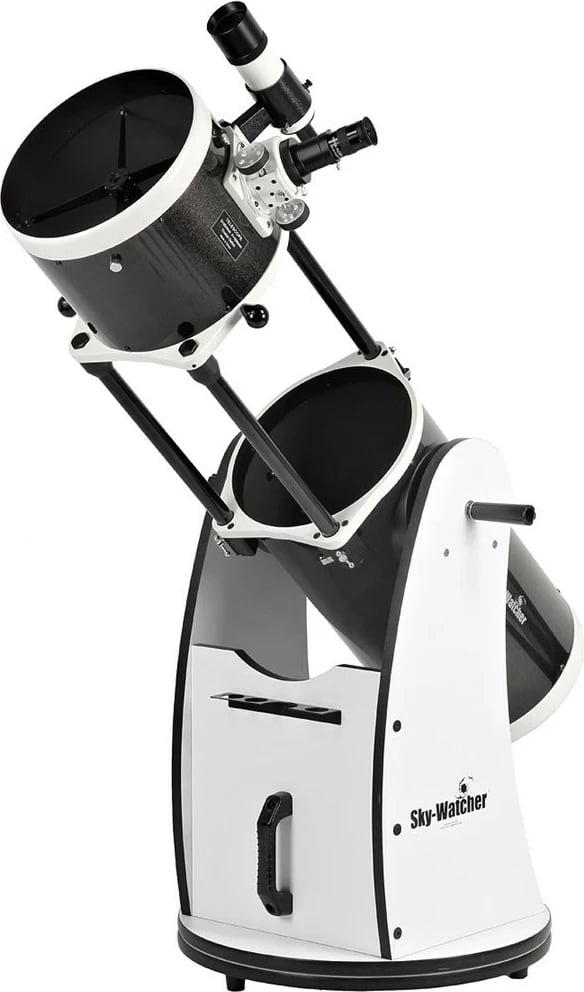 Teleskop Skywatcher Dobsonian 10" Flex Tube 254/1200, Bardhë e Zi