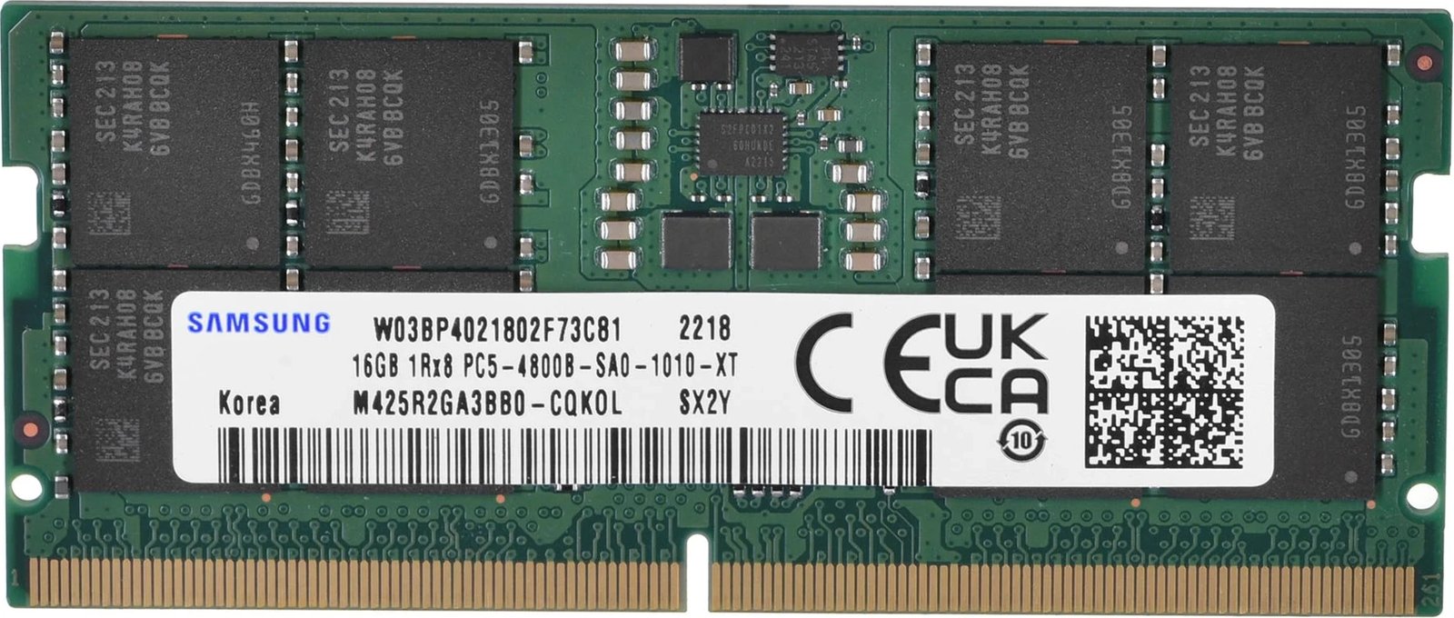 RAM memorie Samsung SODIMM, 16GB DDR5