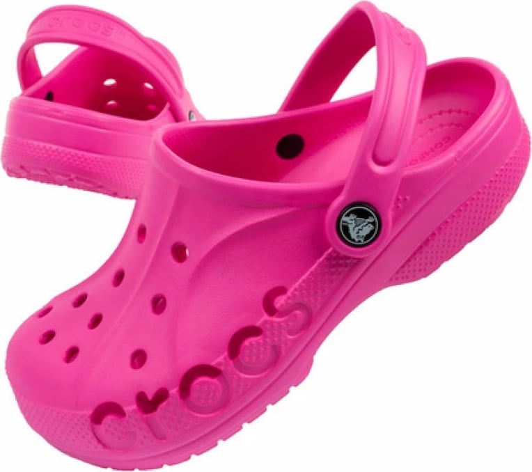 Papuqe për fëmijë Crocs, të kuqe