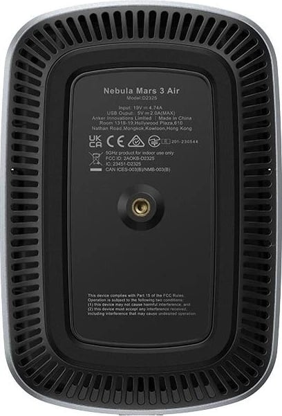 Projektor Anker Nebula Mars 3 Air, 1920x1080, LED, 400 lm, HDMI, USB, Android