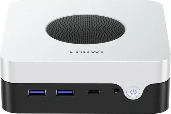 Mini PC CHUWI LarkBox X, Intel N N100, 12 GB RAM, 512 GB SSD, Bardhë