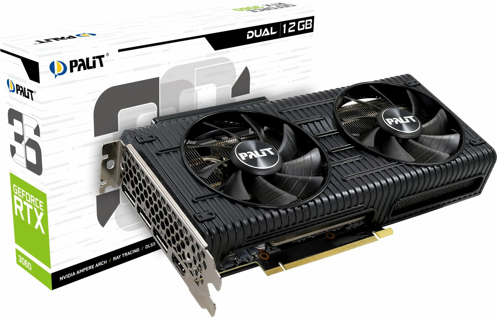 Kartelë grafike Palit GeForce RTX 3060, 12 GB, GDDR6, PCI Express x16 4.0