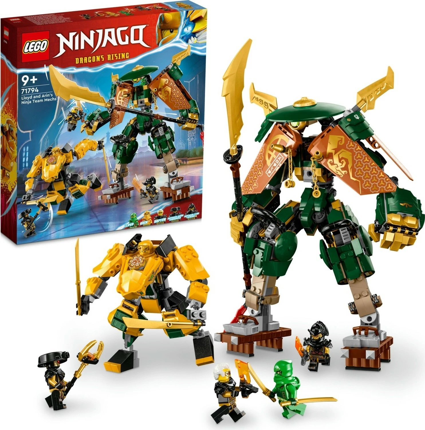 Lodra ndërtimi LEGO Ninjago Lloyd & Arin, 71794