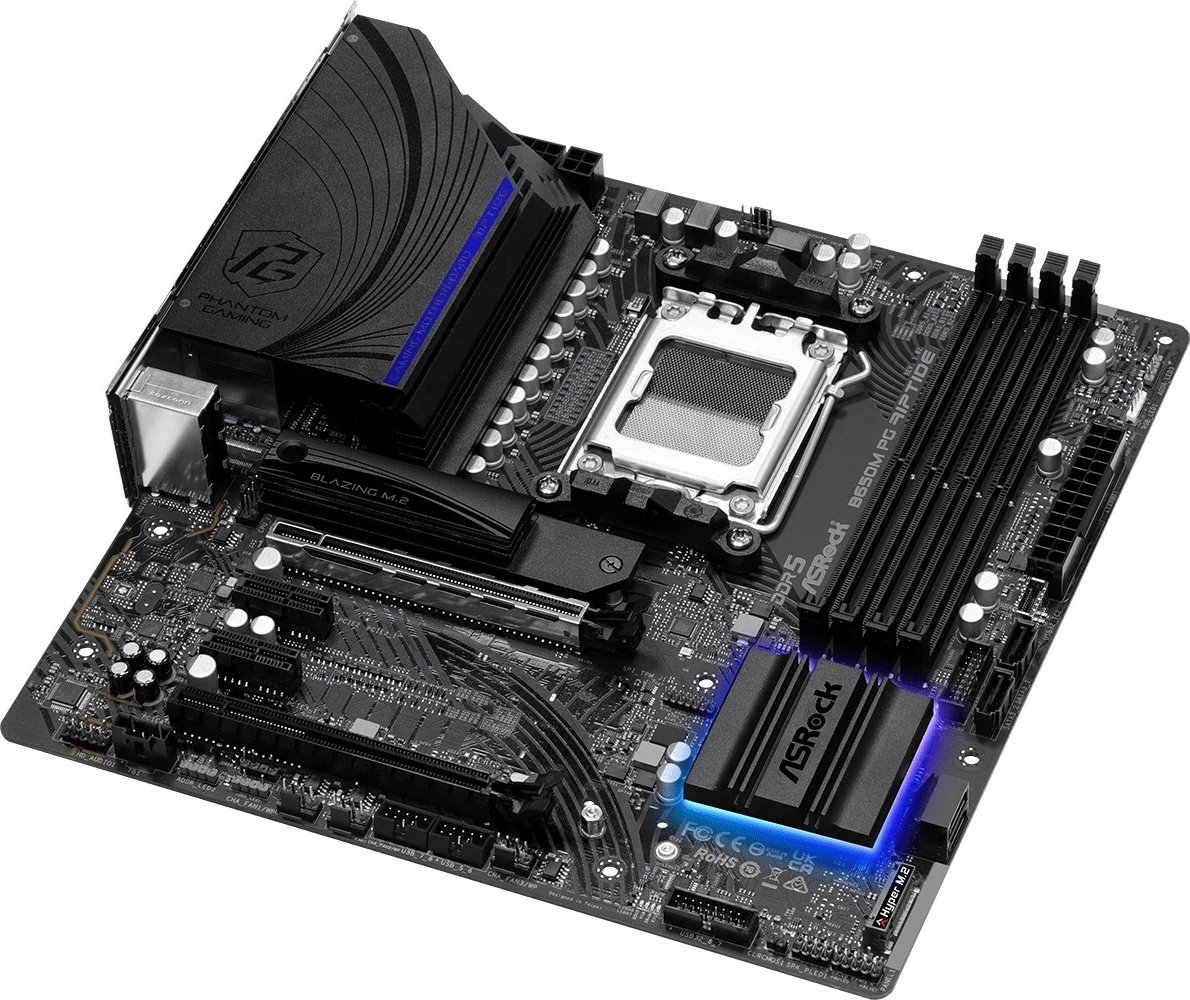 Pllakë amë Asrock B650M PG Riptide AMD B650 , micro ATX