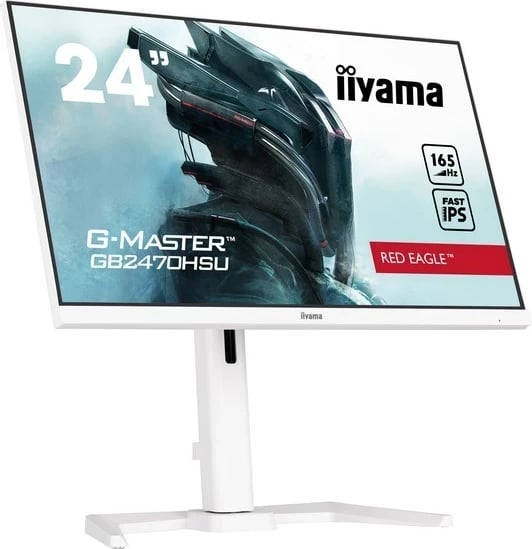 Monitor iiyama G-Master GB2470HSU-B5, 23.8", Full HD, 165Hz, i bardhë