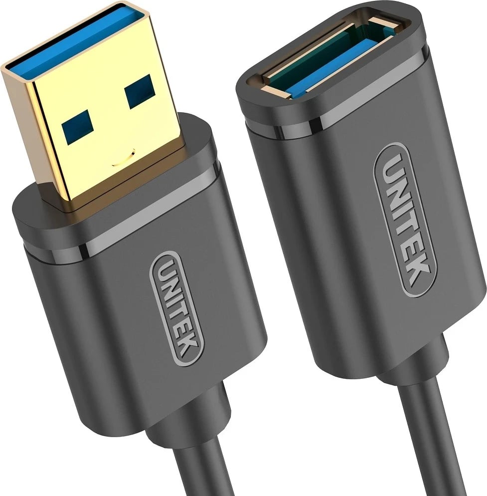 Kabllo zgjatëse USB Unitek, e zezë