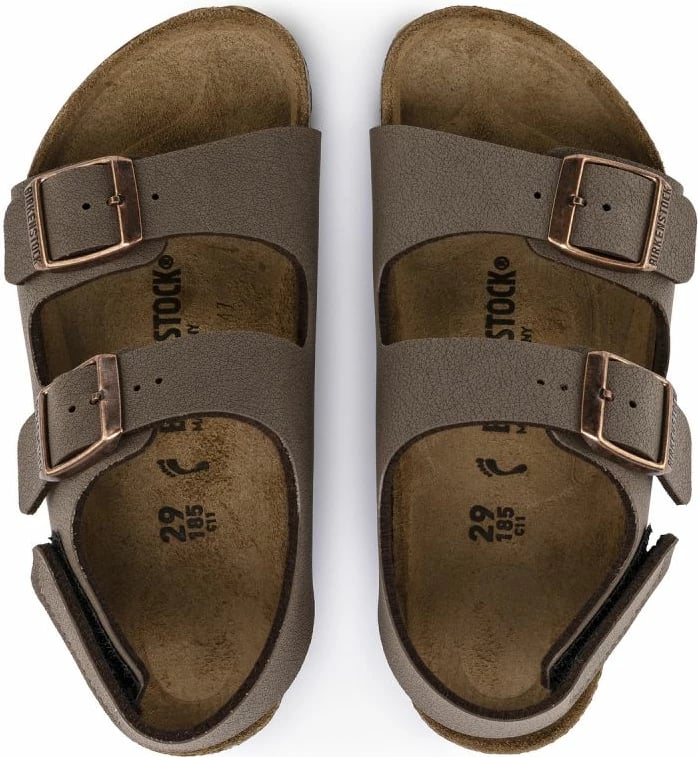 Sandale Birkenstock femra dhe fëmijë, kafe/bezhë