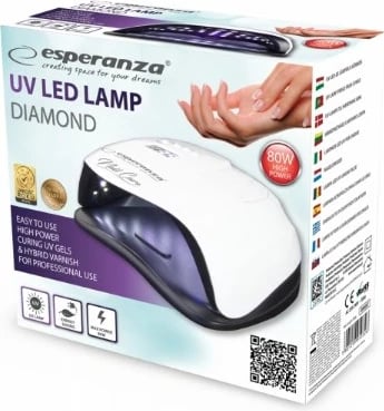 Llambë thonjsh Esperanza EBN007, 80 W