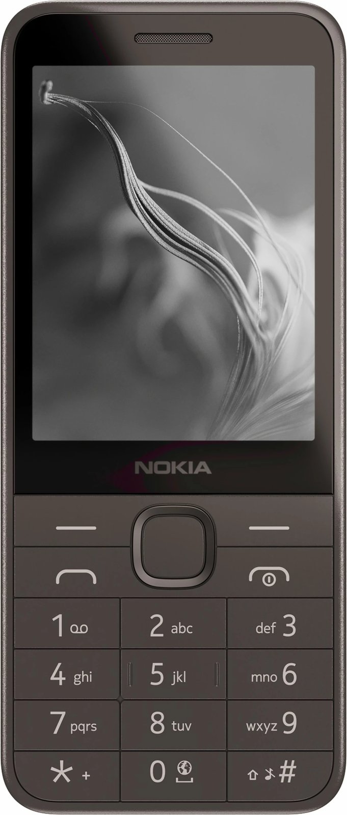 Celular Nokia 235 4G (2024), Dual SIM, 128 MB, 64 MB RAM, 1450 mAh, Black