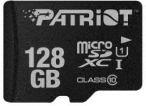 MicroSD Patriot memory, 128 GB