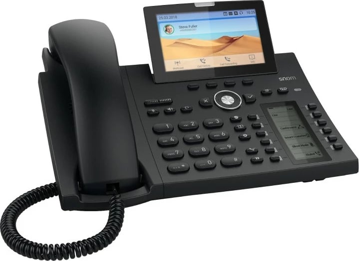 Telefon IP Snom D385N, me kabllo, i zi