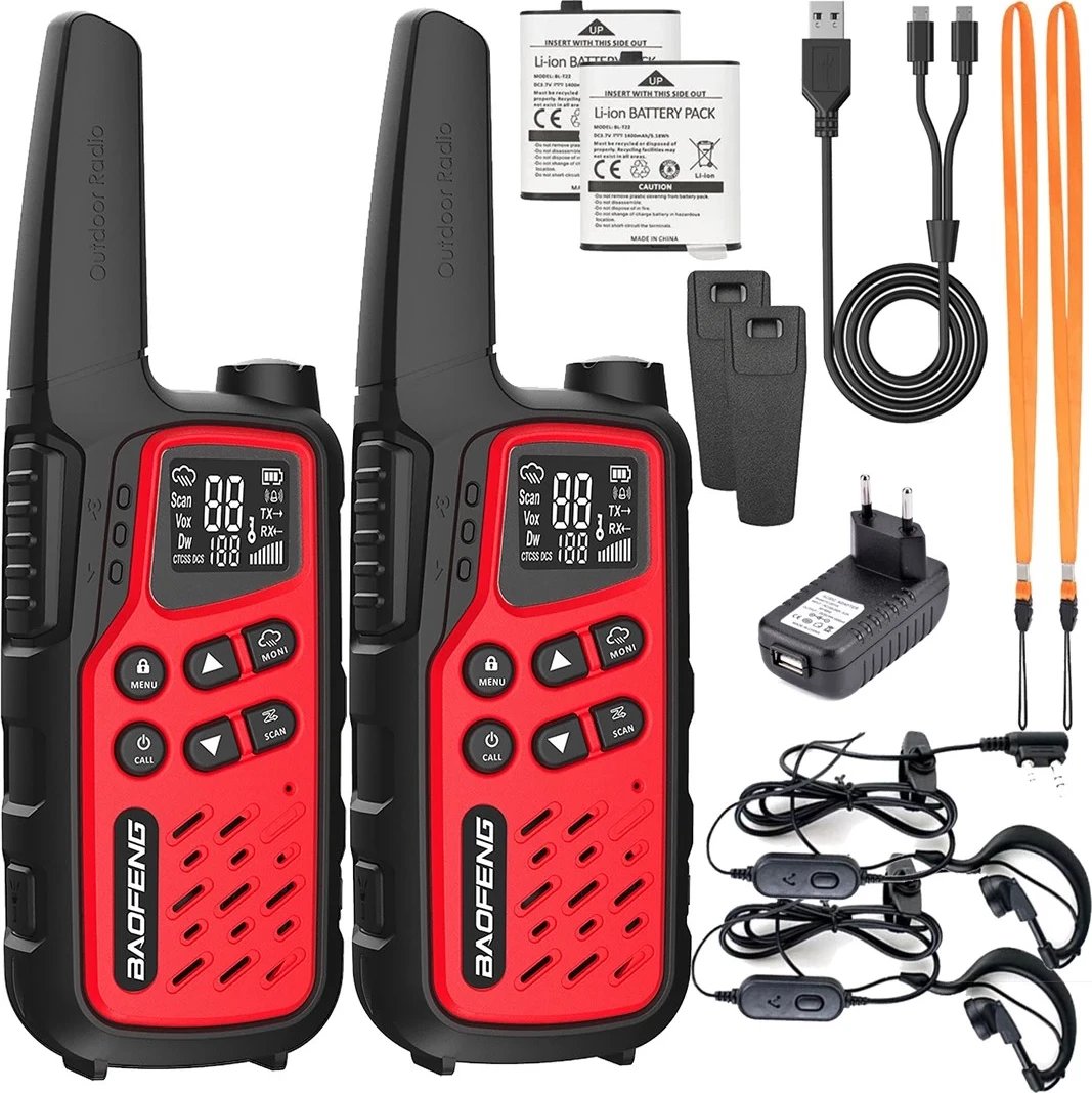 Walkie-Talkie Baofeng BF-T25E Kuq