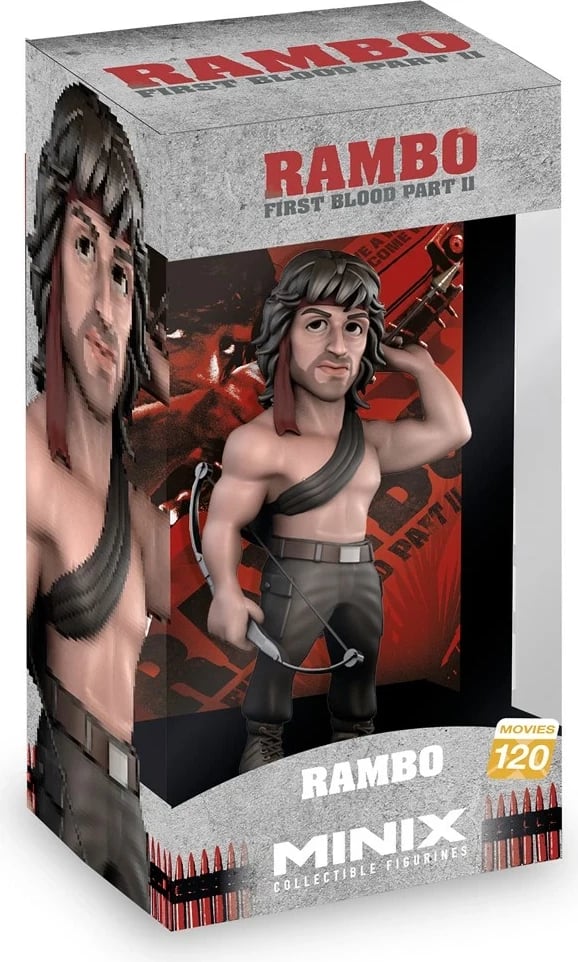 Figurinë koleksionuese MINIX Rambo, John Rambo me hark