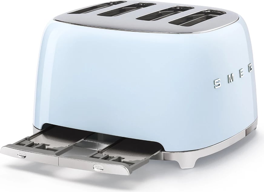 Thekëse buke SMEG TOASTER 4X4 50´, 2000W, i kaltër