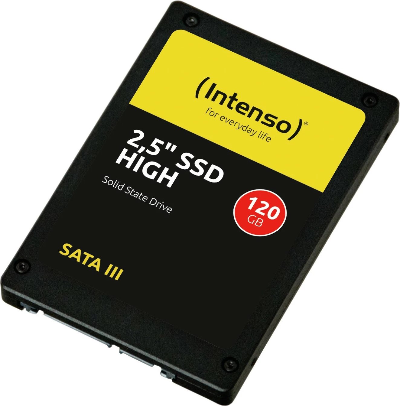 SSD Intenso High 120 GB 2.5" 520 MB/s 6 Gbit/s e zezë