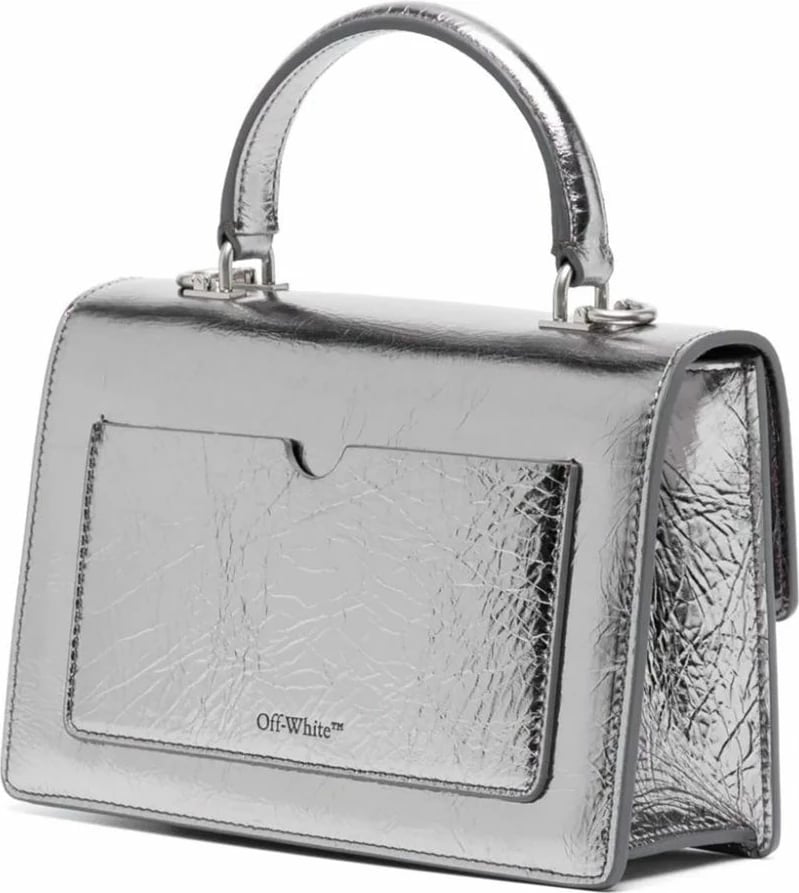 Çantë crossbody Off-White, e hirtë