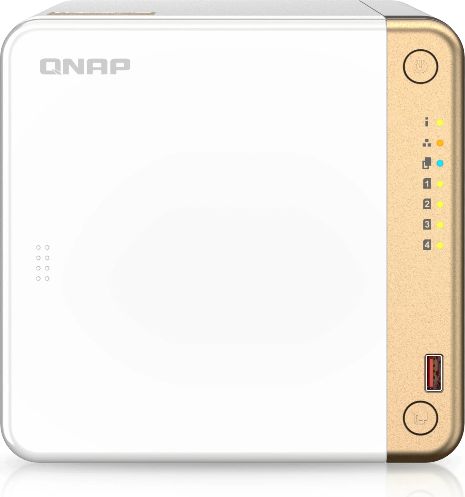 NAS QNAP TS-462-4G, Intel® Celeron®, N4505, Bardhë