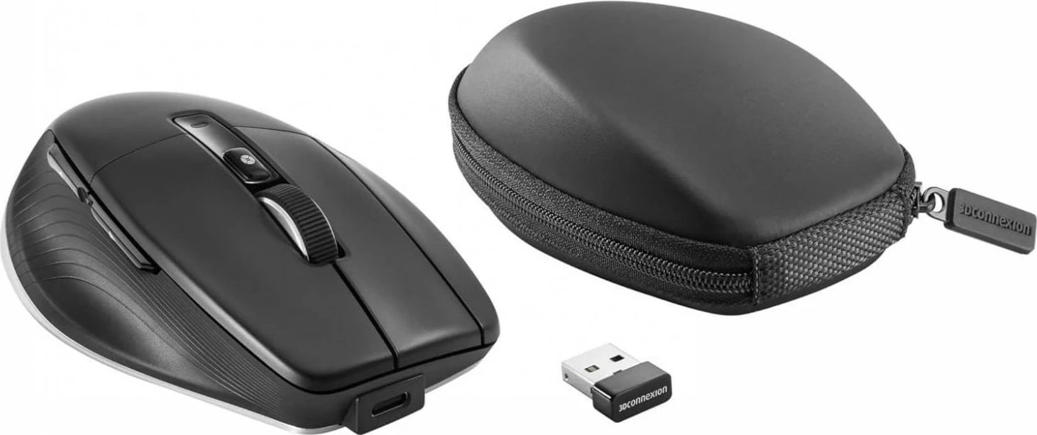 Maus ergonomik 3Dconnexion CadMouse Pro Wireless, i zi