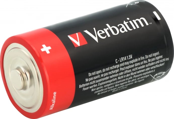 Bateri C Alkaline Verbatim 1.5V, 49922